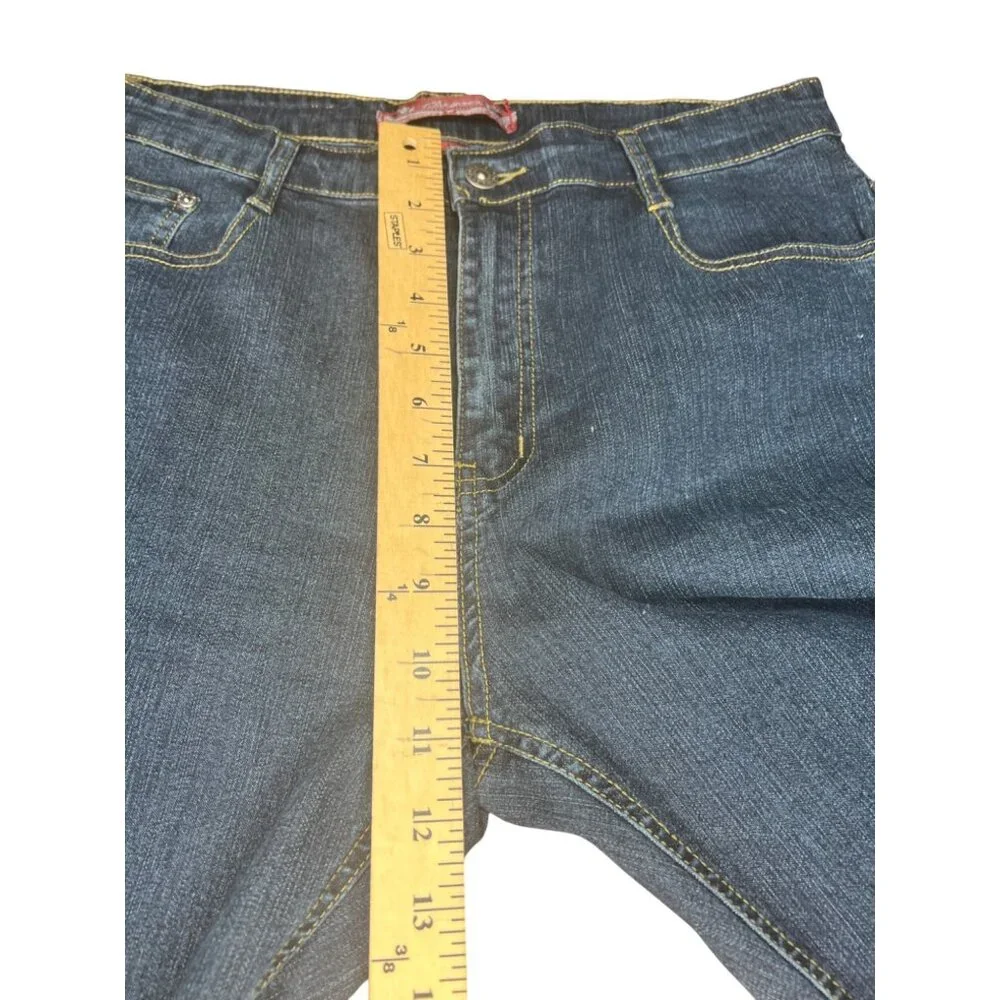 CosJeans Womens Denim Capri Pants Size 12 - Picture 10 of 11